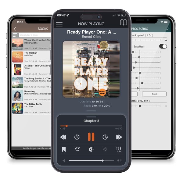 Download fo free audiobook Ready Player One: A Novel by Ernest Cline and listen anywhere on your iOS devices in the ListenBook app.