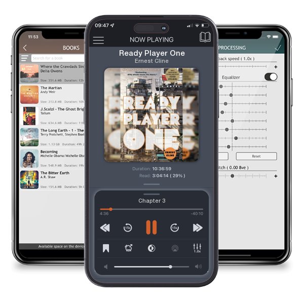 Download fo free audiobook Ready Player One by Ernest Cline and listen anywhere on your iOS devices in the ListenBook app.