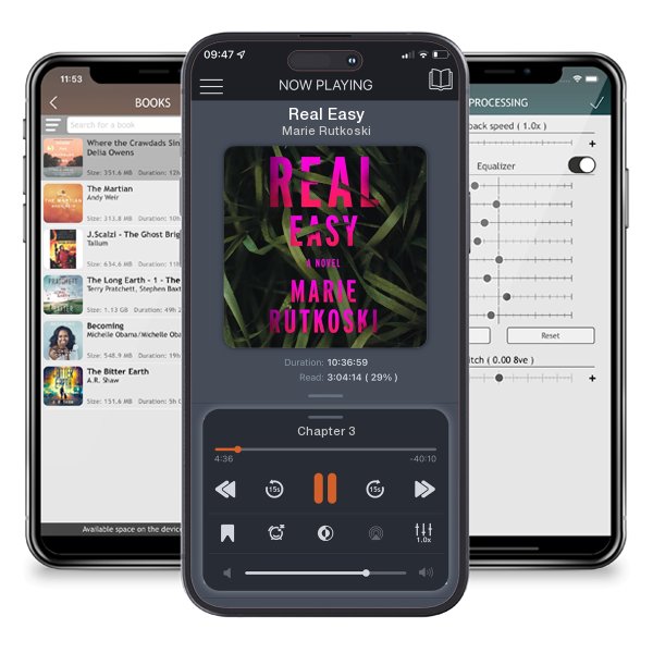 Download fo free audiobook Real Easy by Marie Rutkoski and listen anywhere on your iOS devices in the ListenBook app.