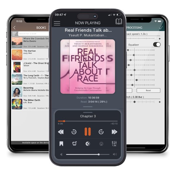 Download fo free audiobook Real Friends Talk about Race: Bridging the Gaps Through... by Yseult P. Mukantabana and Hannah Summerhill and listen anywhere on your iOS devices in the ListenBook app.