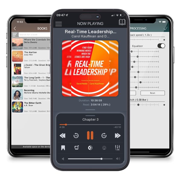 Download fo free audiobook Real-Time Leadership: Find Your Winning Moves When the Stakes... by Carol Kauffman and David Noble and listen anywhere on your iOS devices in the ListenBook app.