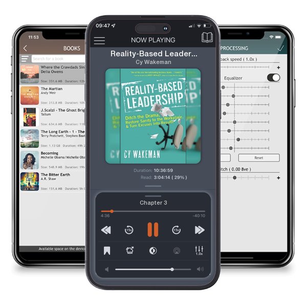Download fo free audiobook Reality-Based Leadership: Ditch the Drama, Restore Sanity to... by Cy Wakeman and listen anywhere on your iOS devices in the ListenBook app.