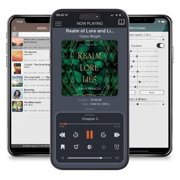 Download fo free audiobook Realm of Lore and Lies: Fair Ones Book 1 by Claire Wright and listen anywhere on your iOS devices in the ListenBook app.