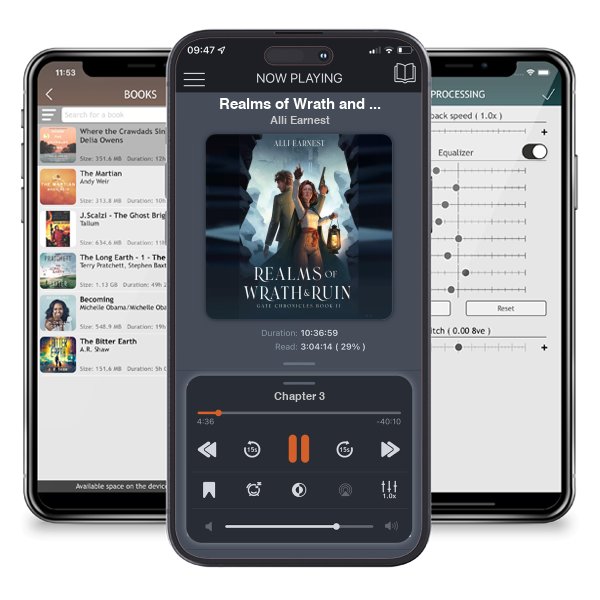 Download fo free audiobook Realms of Wrath and Ruin: A Science Fantasy Romance Series (Gate Chronicles Book 2) by Alli Earnest and listen anywhere on your iOS devices in the ListenBook app.