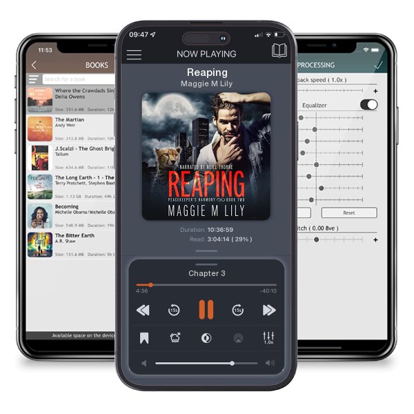 Download fo free audiobook Reaping by Maggie M Lily and listen anywhere on your iOS devices in the ListenBook app.