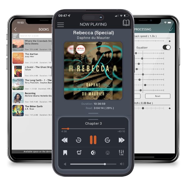 Download fo free audiobook Rebecca (Special) by Daphne du Maurier and listen anywhere on your iOS devices in the ListenBook app.