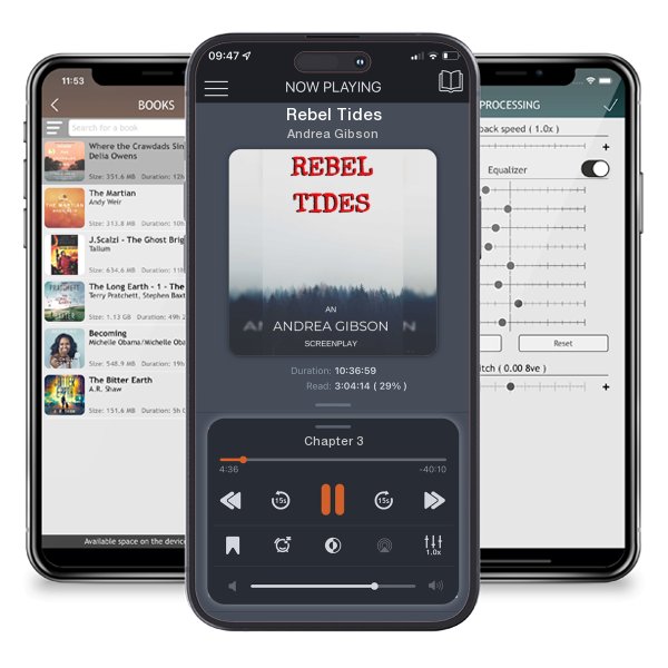 Download fo free audiobook Rebel Tides by Andrea Gibson and listen anywhere on your iOS devices in the ListenBook app.
