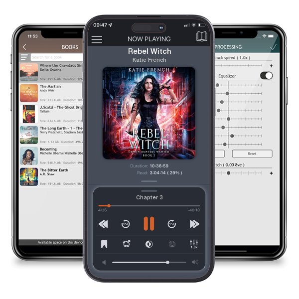 Download fo free audiobook Rebel Witch by Katie French and listen anywhere on your iOS devices in the ListenBook app.