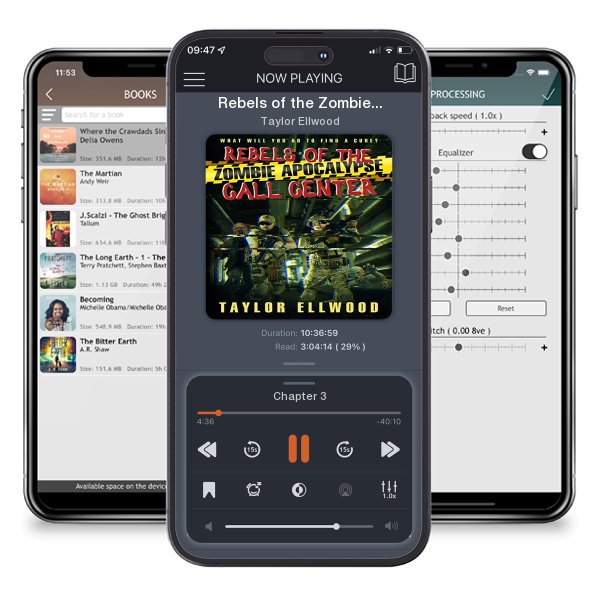 Download fo free audiobook Rebels of the Zombie Apocalypse Call Center by Taylor Ellwood and listen anywhere on your iOS devices in the ListenBook app.