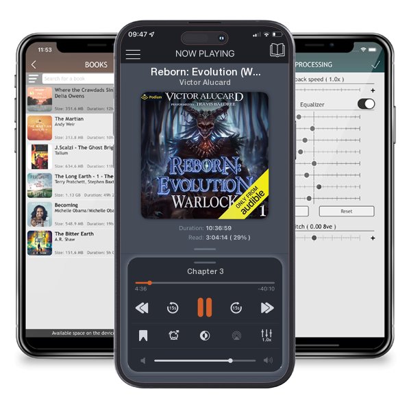 Download fo free audiobook Reborn: Evolution (Warlock Chronicles, Book 1) by Victor Alucard and listen anywhere on your iOS devices in the ListenBook app.