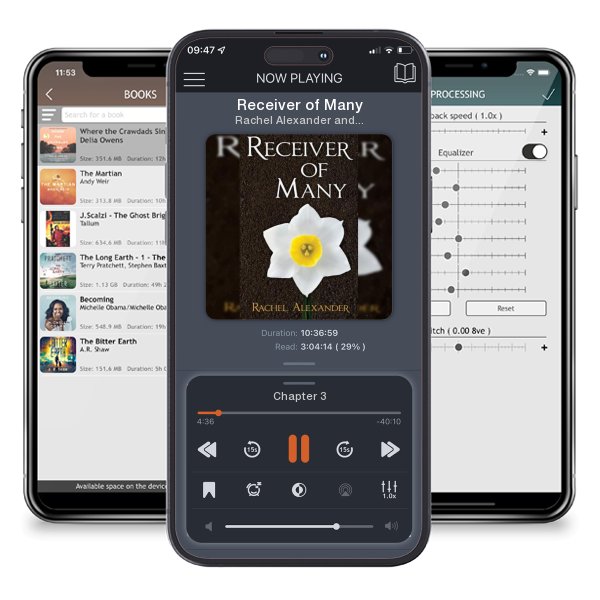 Download fo free audiobook Receiver of Many by Rachel Alexander and Morgan Bondelid and listen anywhere on your iOS devices in the ListenBook app.