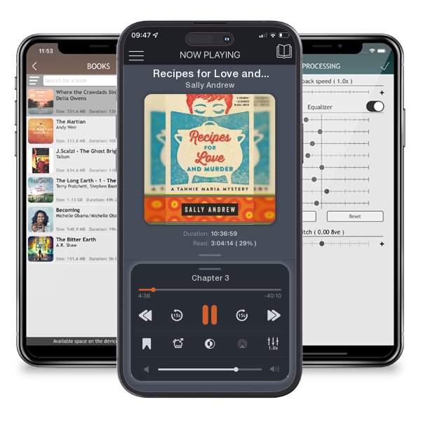Download fo free audiobook Recipes for Love and Murder by Sally Andrew and listen anywhere on your iOS devices in the ListenBook app.