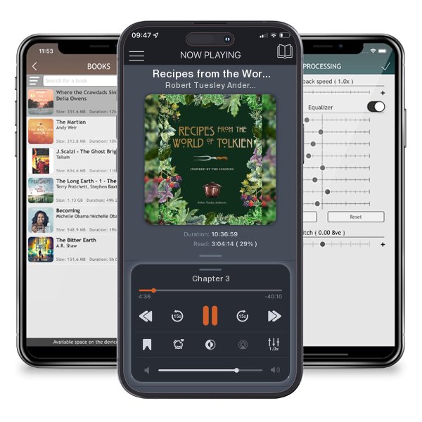 Download fo free audiobook Recipes from the World of Tolkien: Inspired by the Legends by Robert Tuesley Anderson and listen anywhere on your iOS devices in the ListenBook app.