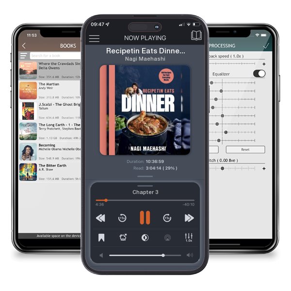 Download fo free audiobook Recipetin Eats Dinner: 150 Recipes for Fast, Everyday Meals by Nagi Maehashi and listen anywhere on your iOS devices in the ListenBook app.