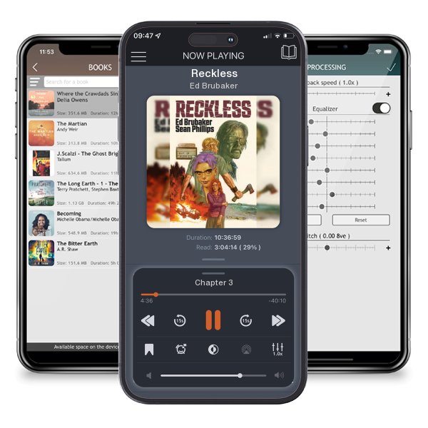 Download fo free audiobook Reckless by Ed Brubaker and listen anywhere on your iOS devices in the ListenBook app.