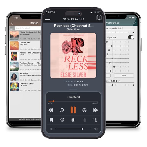 Download fo free audiobook Reckless (Chestnut Springs, #4) by Elsie Silver and listen anywhere on your iOS devices in the ListenBook app.