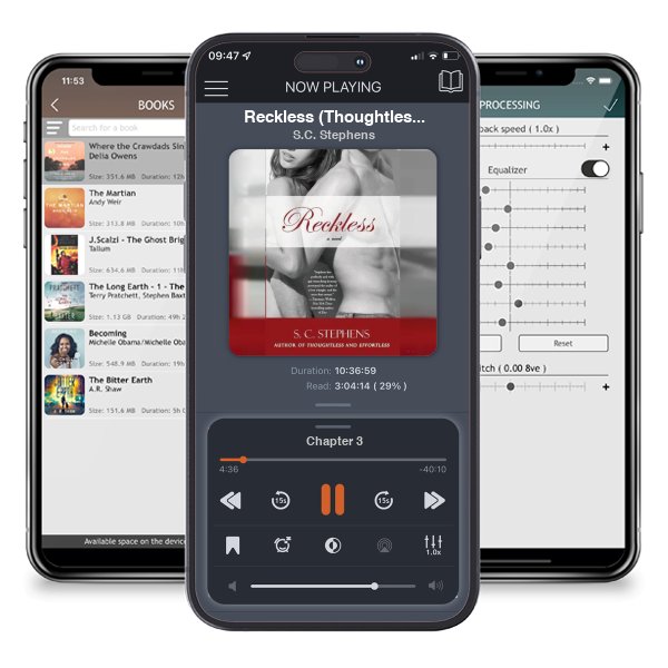 Download fo free audiobook Reckless (Thoughtless, #3) by S.C. Stephens and listen anywhere on your iOS devices in the ListenBook app.