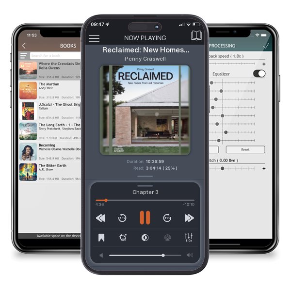 Download fo free audiobook Reclaimed: New Homes from Old Materials by Penny Craswell and listen anywhere on your iOS devices in the ListenBook app.