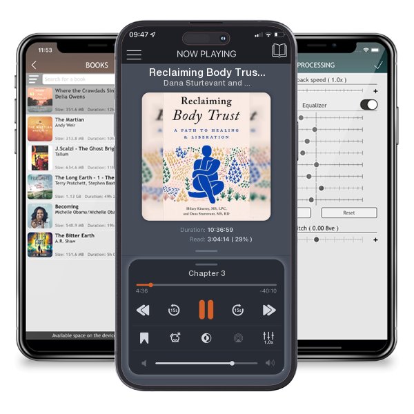 Download fo free audiobook Reclaiming Body Trust: A Path to Healing & Liberation by Dana Sturtevant and Hilary Kinavey and listen anywhere on your iOS devices in the ListenBook app.