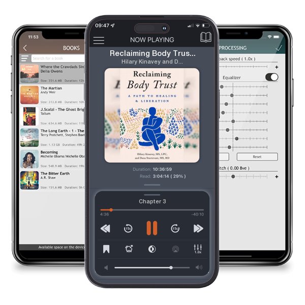 Download fo free audiobook Reclaiming Body Trust: A Path to Healing & Liberation by Hilary Kinavey and Dana Sturtevant and listen anywhere on your iOS devices in the ListenBook app.