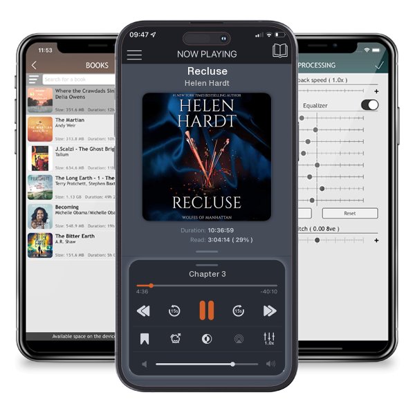 Download fo free audiobook Recluse by Helen Hardt and listen anywhere on your iOS devices in the ListenBook app.