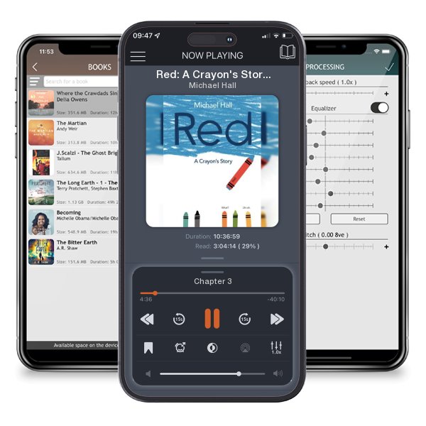 Download fo free audiobook Red: A Crayon's Story by Michael Hall and listen anywhere on your iOS devices in the ListenBook app.