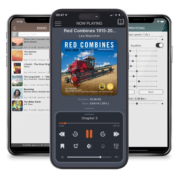 Download fo free audiobook Red Combines 1915-2020: The Authoritative Guide to International Harvester and Case Ih Combines and Harvesting Equipment by Lee Klancher and listen anywhere on your iOS devices in the ListenBook app.