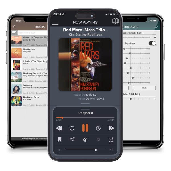 Download fo free audiobook Red Mars (Mars Trilogy, #1) by Kim Stanley Robinson and listen anywhere on your iOS devices in the ListenBook app.