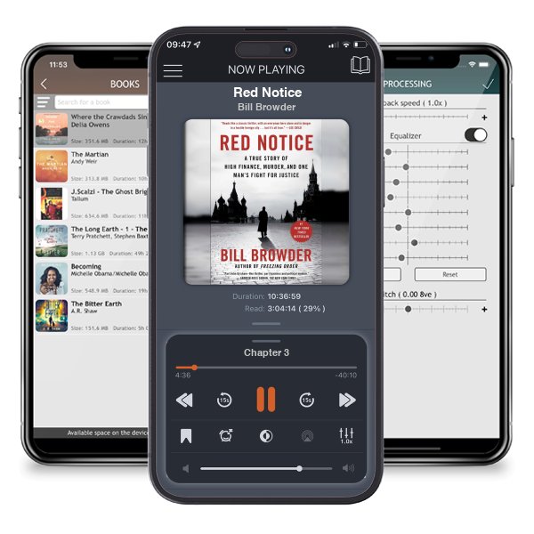 Download fo free audiobook Red Notice by Bill Browder and listen anywhere on your iOS devices in the ListenBook app.