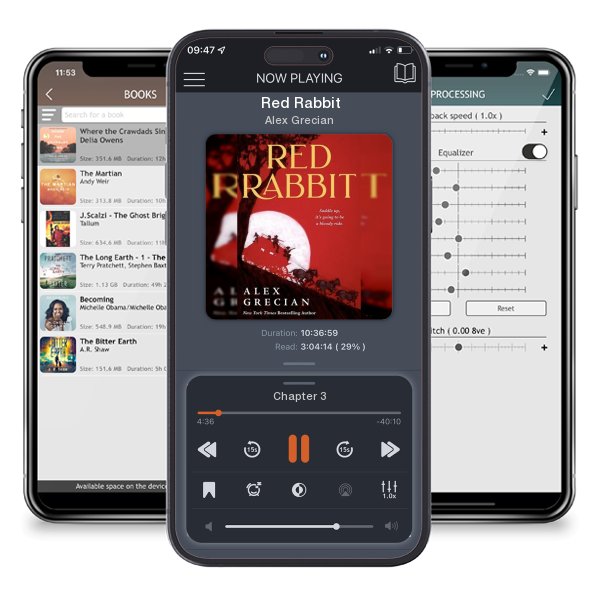 Download fo free audiobook Red Rabbit by Alex Grecian and listen anywhere on your iOS devices in the ListenBook app.