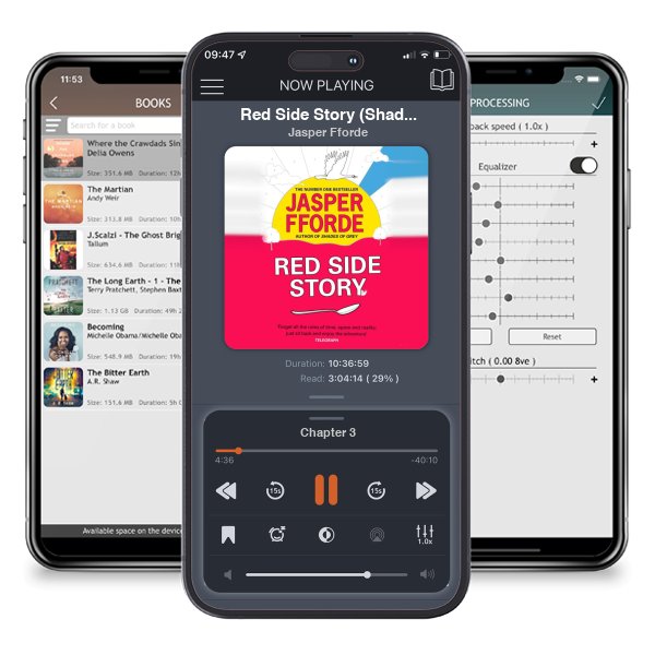 Download fo free audiobook Red Side Story (Shades of Grey, #2) by Jasper Fforde and listen anywhere on your iOS devices in the ListenBook app.