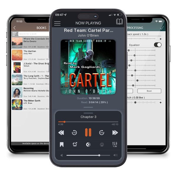 Download fo free audiobook Red Team: Cartel Part Two by John O'Brien and listen anywhere on your iOS devices in the ListenBook app.