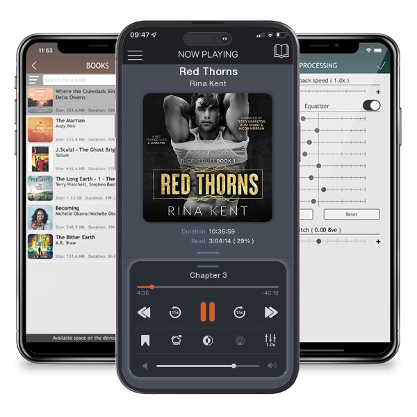 Download fo free audiobook Red Thorns by Rina Kent and listen anywhere on your iOS devices in the ListenBook app.
