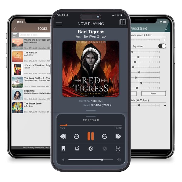 Download fo free audiobook Red Tigress by Amélie Wen Zhao and listen anywhere on your iOS devices in the ListenBook app.