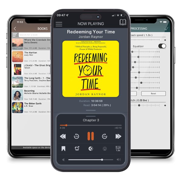 Download fo free audiobook Redeeming Your Time by Jordan Raynor and listen anywhere on your iOS devices in the ListenBook app.