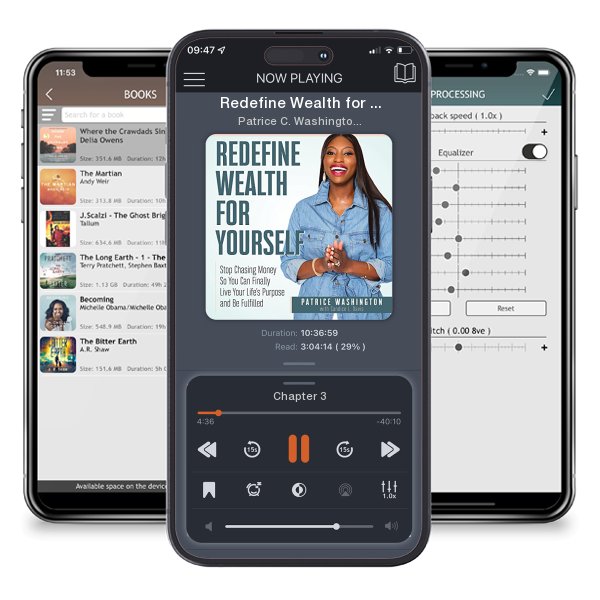 Download fo free audiobook Redefine Wealth for Yourself by Patrice C. Washington and listen anywhere on your iOS devices in the ListenBook app.