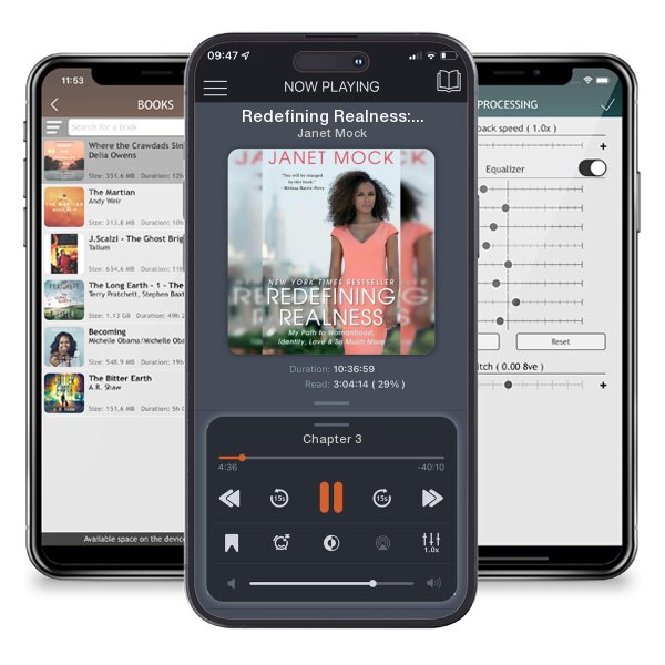 Download fo free audiobook Redefining Realness: My Path to Womanhood, Identity, Love &... by Janet Mock and listen anywhere on your iOS devices in the ListenBook app.