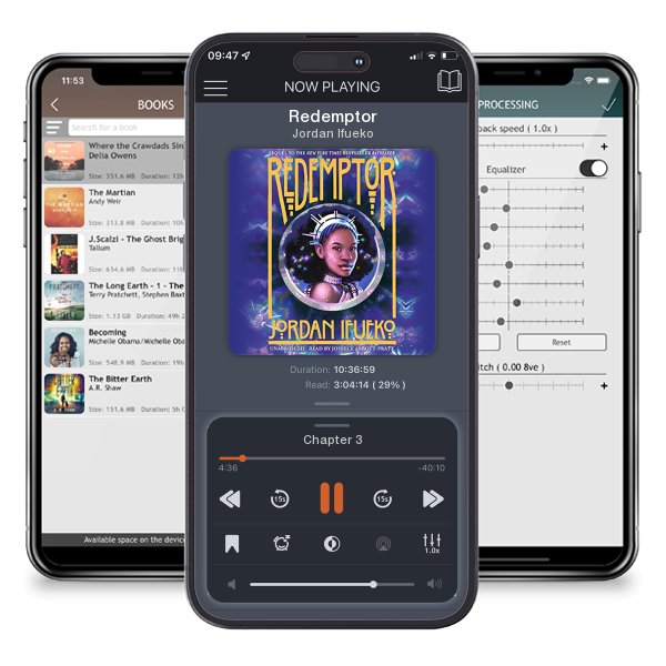 Download fo free audiobook Redemptor by Jordan Ifueko and listen anywhere on your iOS devices in the ListenBook app.