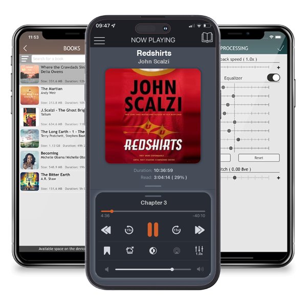 Download fo free audiobook Redshirts by John Scalzi and listen anywhere on your iOS devices in the ListenBook app.