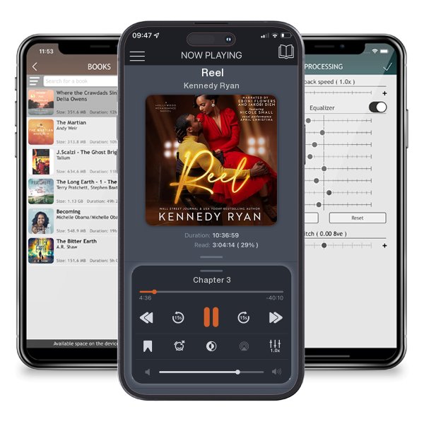 Download fo free audiobook Reel by Kennedy Ryan and listen anywhere on your iOS devices in the ListenBook app.