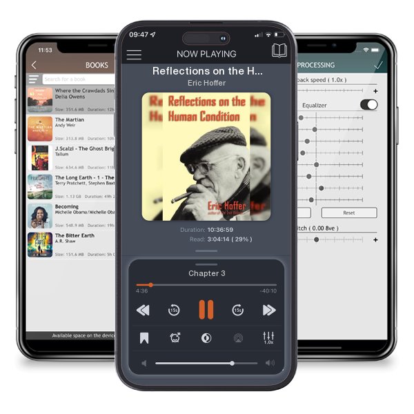 Download fo free audiobook Reflections on the Human Condition by Eric Hoffer and listen anywhere on your iOS devices in the ListenBook app.