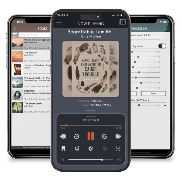 Download fo free audiobook Regrettably, I am About to Cause Trouble by Amie McNee and listen anywhere on your iOS devices in the ListenBook app.