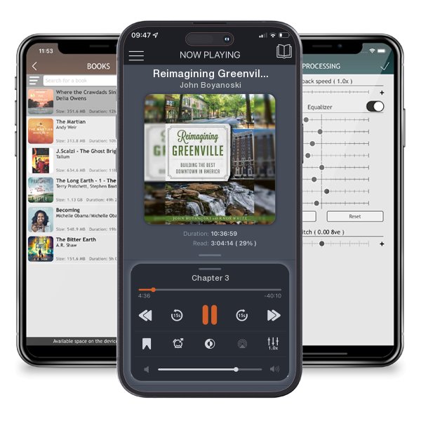 Download fo free audiobook Reimagining Greenville: Building the Best Downtown in America by John Boyanoski and listen anywhere on your iOS devices in the ListenBook app.