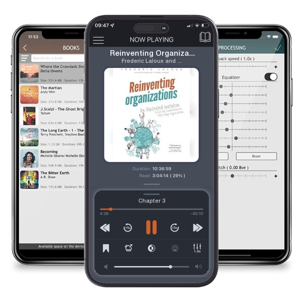 Download fo free audiobook Reinventing Organizations: An Illustrated Invitation to Join... by Frederic Laloux and Etienne Appert and listen anywhere on your iOS devices in the ListenBook app.