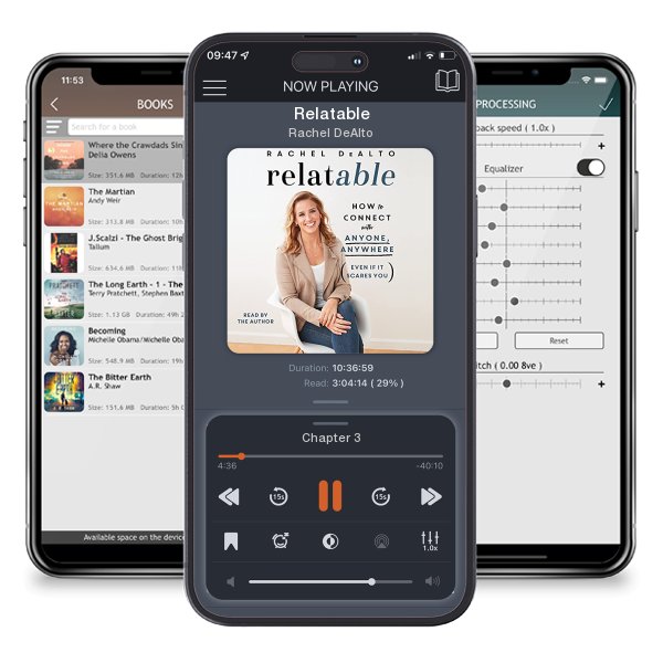 Download fo free audiobook Relatable by Rachel DeAlto and listen anywhere on your iOS devices in the ListenBook app.
