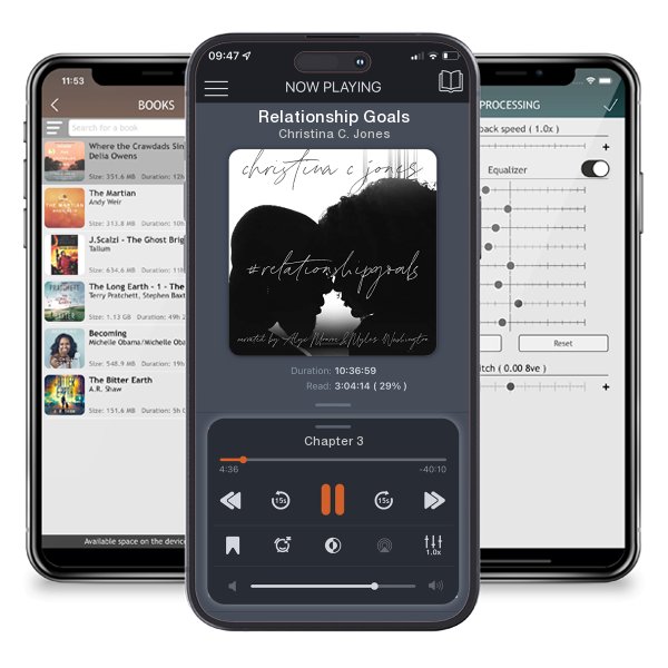 Download fo free audiobook Relationship Goals by Christina C. Jones and listen anywhere on your iOS devices in the ListenBook app.