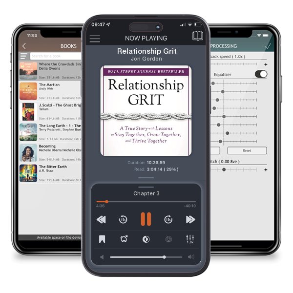 Download fo free audiobook Relationship Grit by Jon Gordon and listen anywhere on your iOS devices in the ListenBook app.