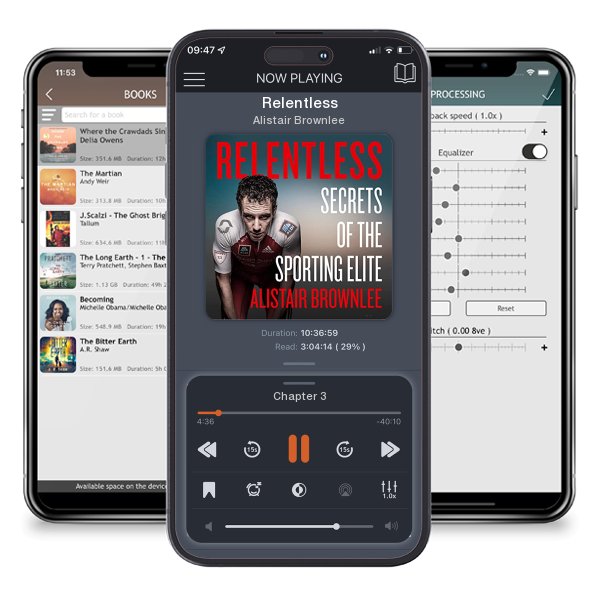 Download fo free audiobook Relentless by Alistair Brownlee and listen anywhere on your iOS devices in the ListenBook app.