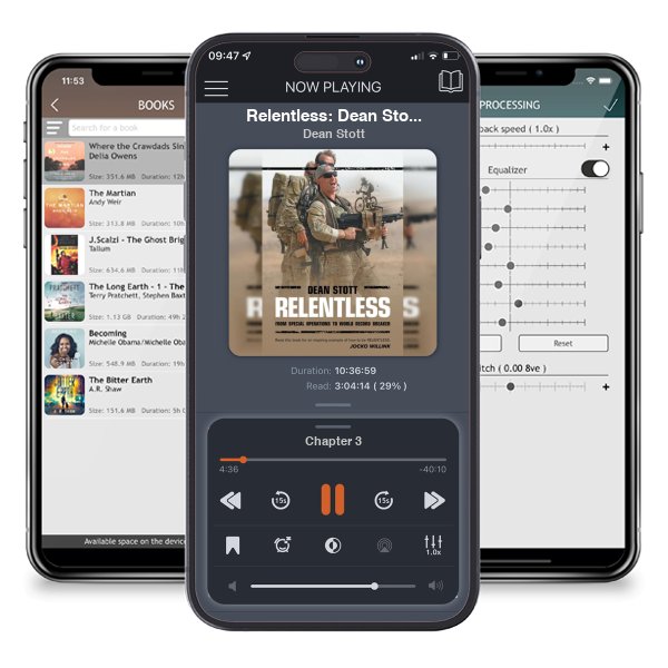 Download fo free audiobook Relentless: Dean Stott: from Special Operations to World Record Breaker by Dean Stott and listen anywhere on your iOS devices in the ListenBook app.