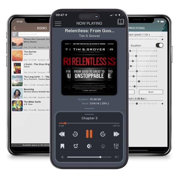 Download fo free audiobook Relentless: From Good to Great to Unstoppable by Tim S Grover and listen anywhere on your iOS devices in the ListenBook app.
